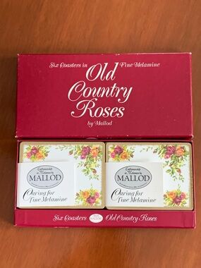Old Country Roses by Mallod Coaster Set